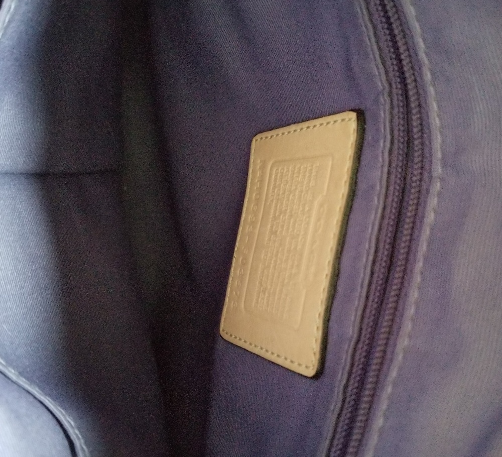 Authentic Patchwork Coach Purse - Picture 7 of 7